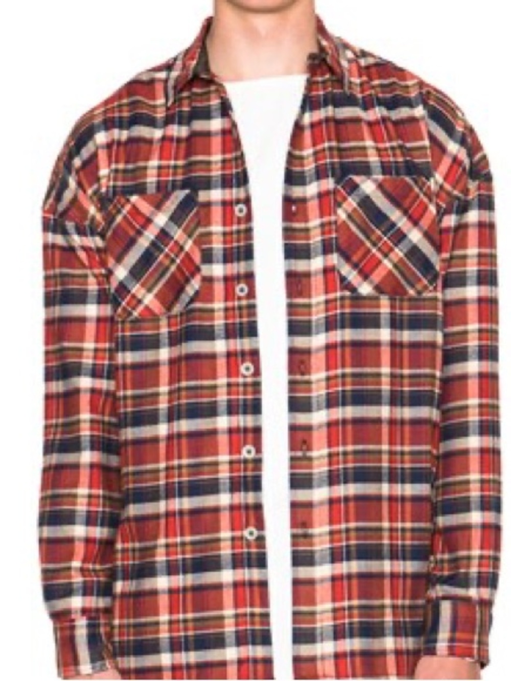 Fear of God Fourth Collection Flannel Button Up Shirt